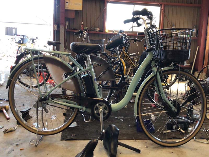 ve sinh xe dap tro luc