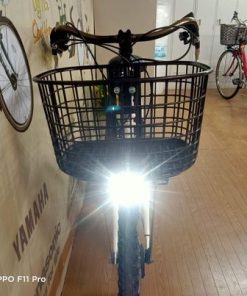 Xe đạp trợ lực Yamaha màu trắng đời 2 pin 8.7ah